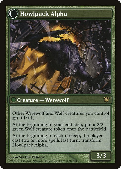 Mayor of Avabruck // Howlpack Alpha back