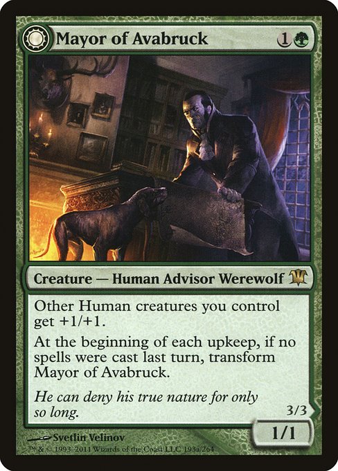 Mayor of Avabruck // Howlpack Alpha front