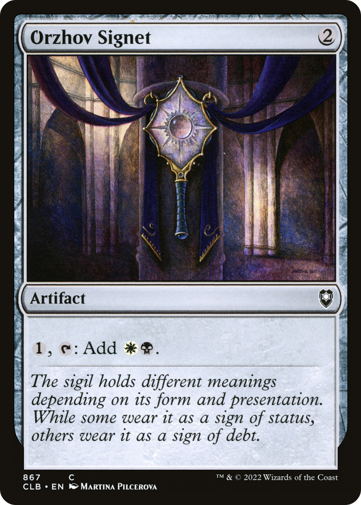Orzhov Signet (CLB) 867