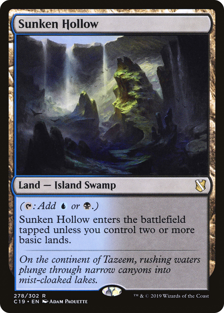 Sunken Hollow (C19) 278