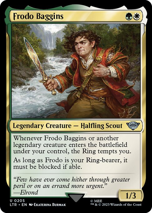 Frodo Baggins front