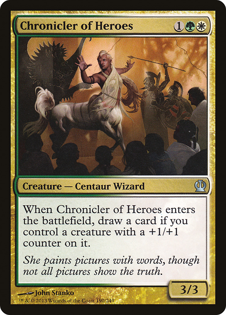 Chronicler of Heroes (THS) 190