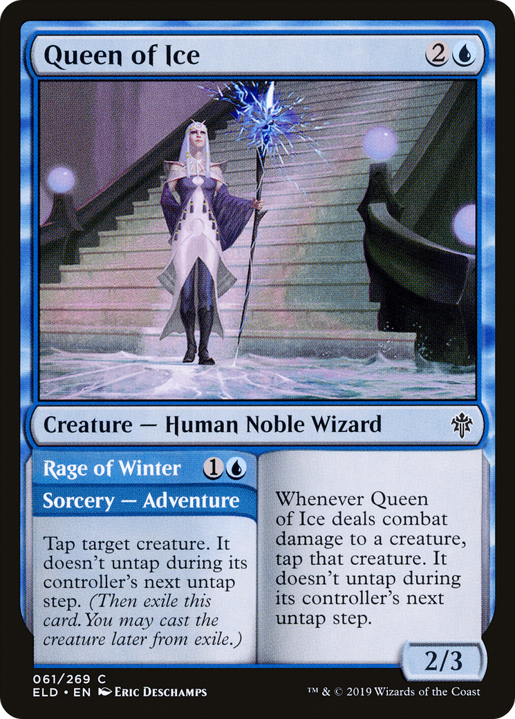 Queen of Ice // Rage of Winter (ELD) 61