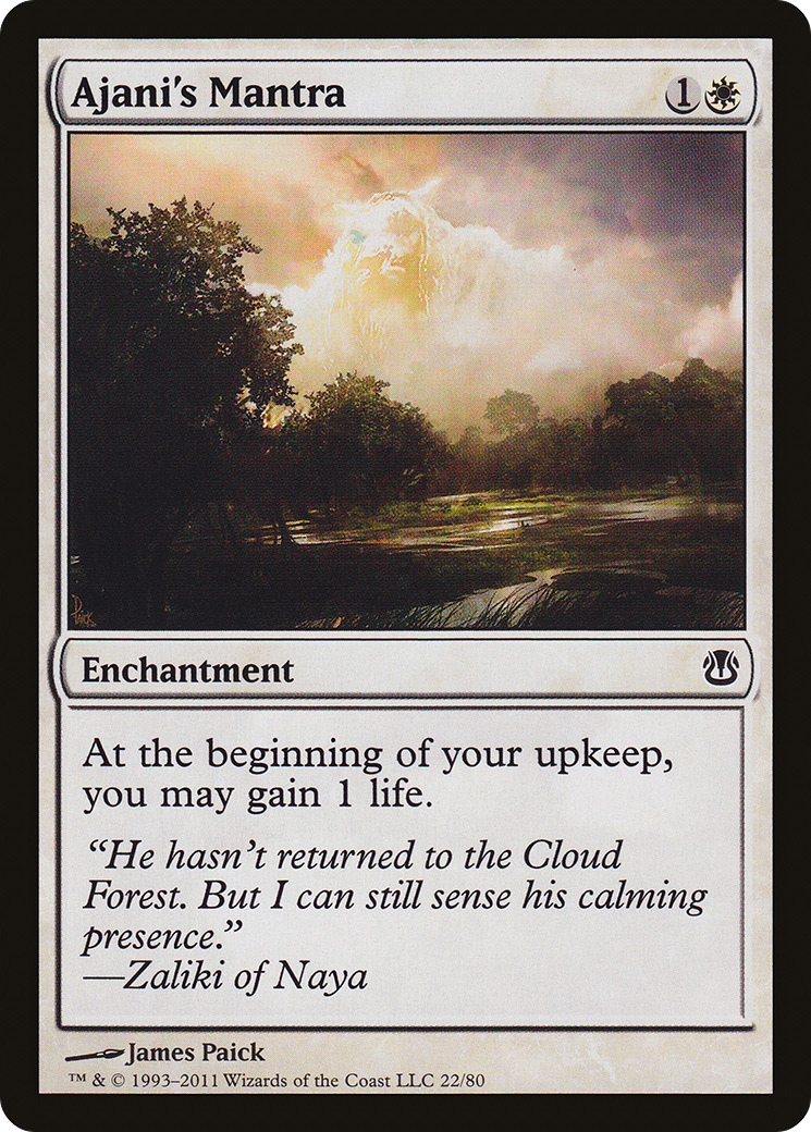 Ajani's Mantra (DDH) 22 - WZRD TCG