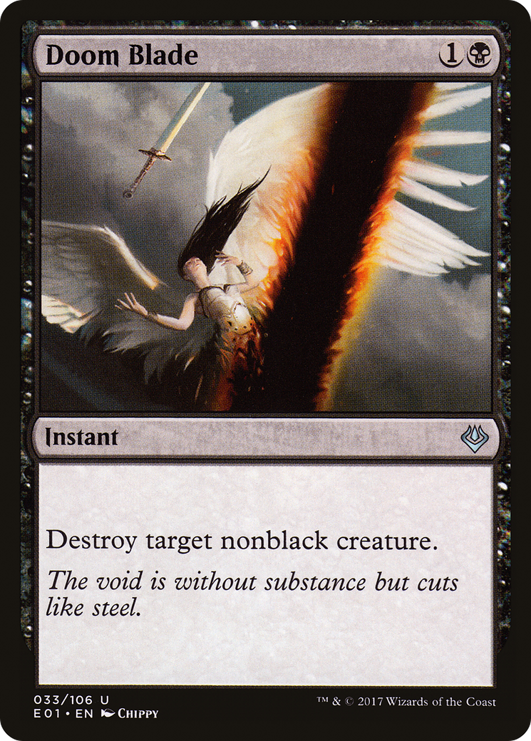 Doom Blade (E01) 33 - WZRD TCG
