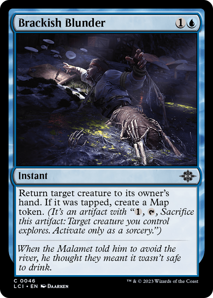 Brackish Blunder (LCI) 46 - WZRD TCG