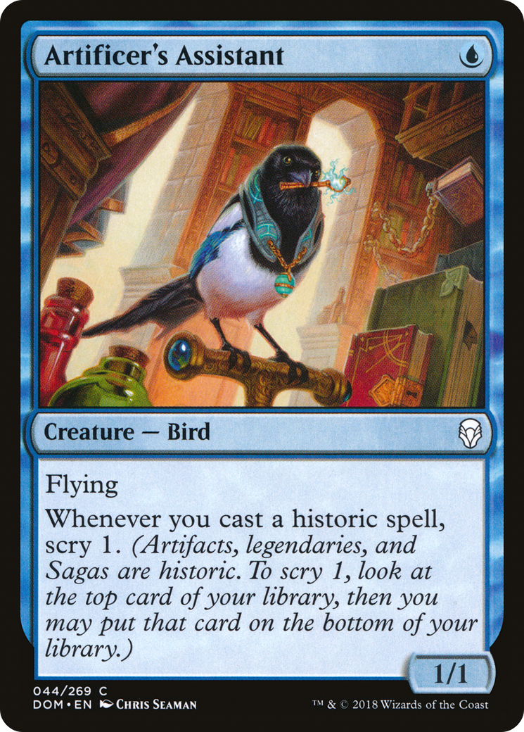 Artificer's Assistant (DOM) 44 - WZRD TCG