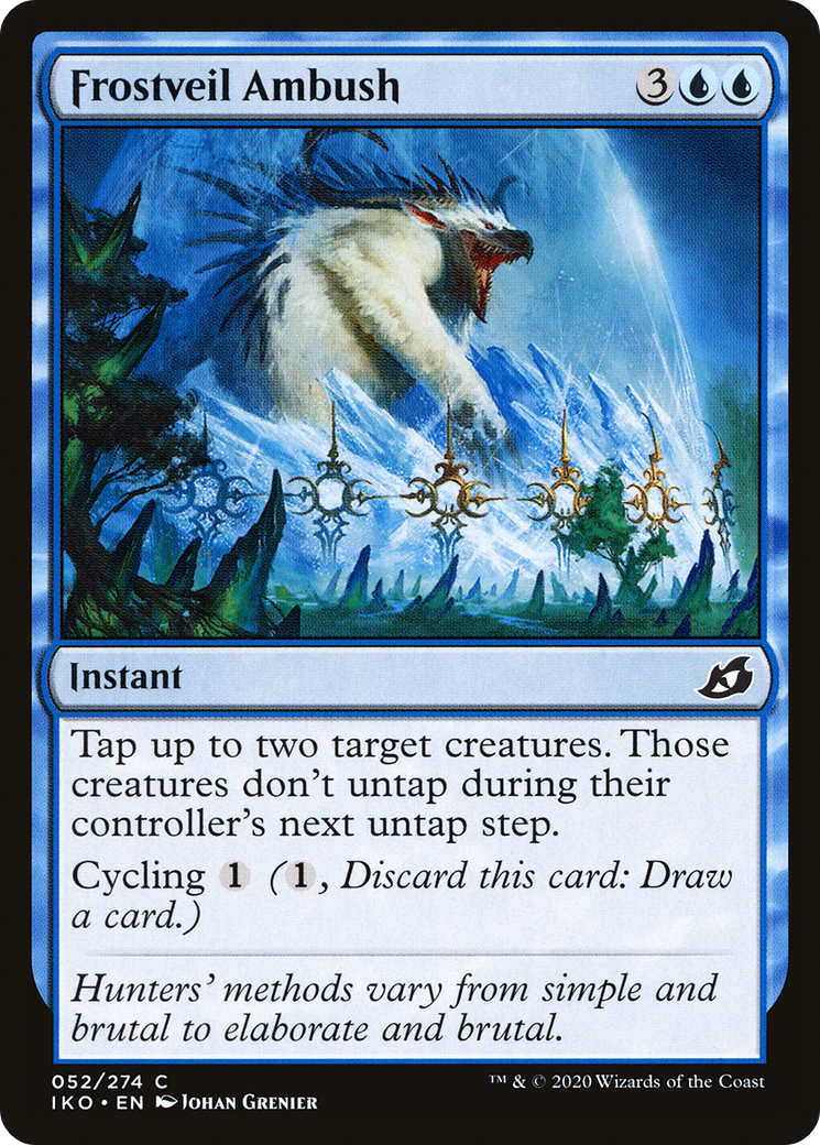 Frostveil Ambush (IKO) 52 - WZRD TCG