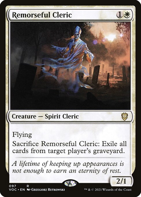 Remorseful Cleric front