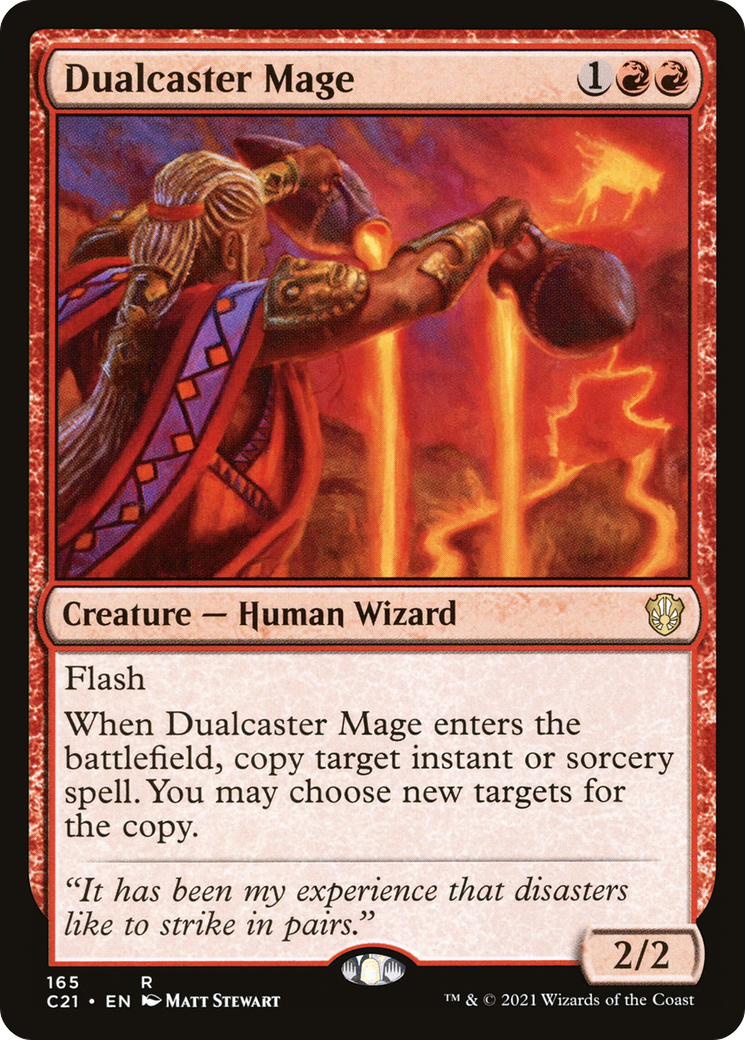 Dualcaster Mage (C21) 165