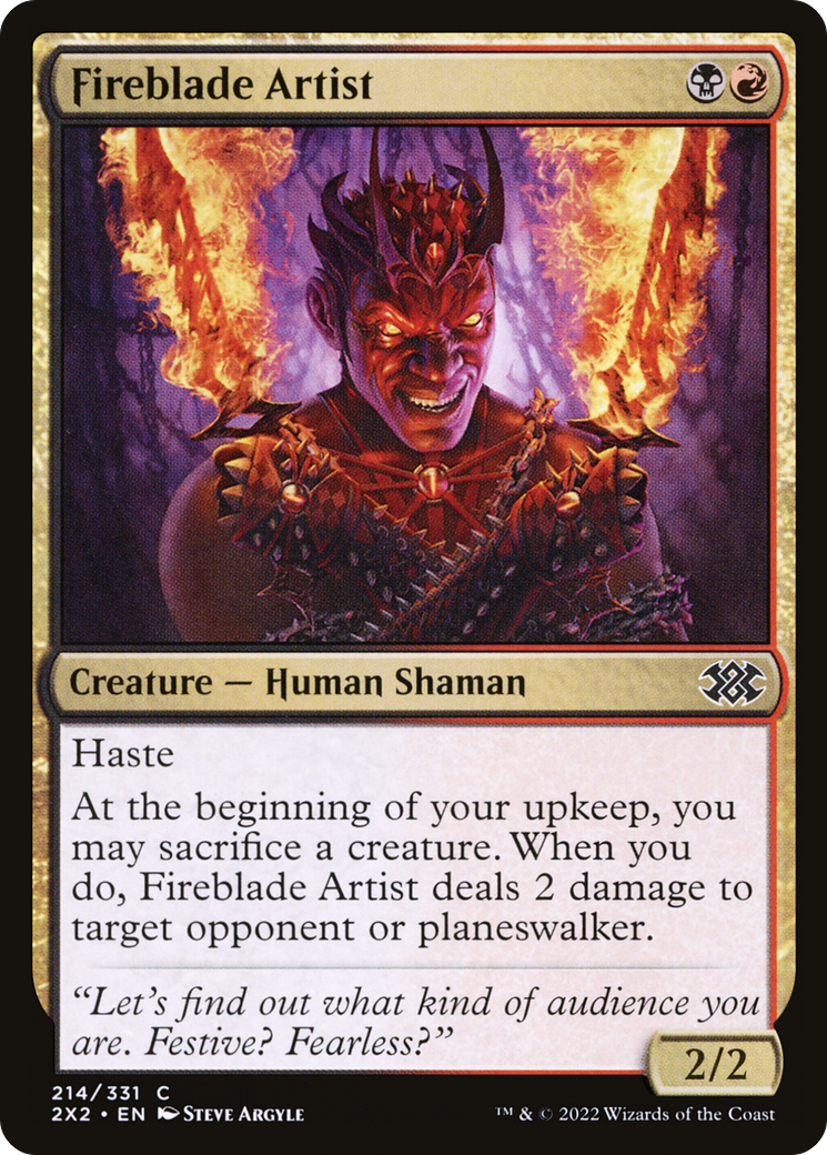 Fireblade Artist (2X2) 214