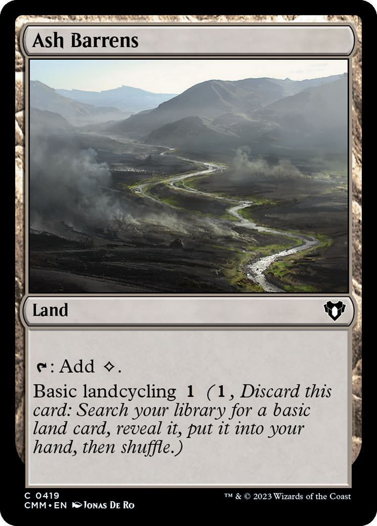 Ash Barrens (CMM) 419 - WZRD TCG