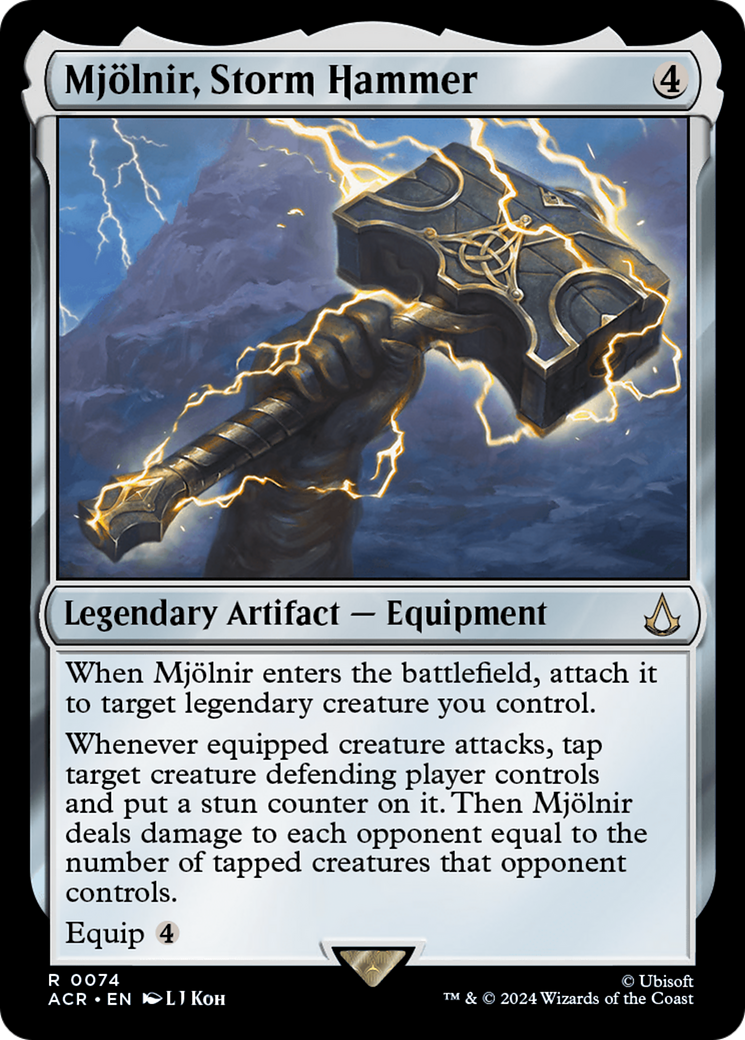 Mjölnir, Storm Hammer (ACR) 74 - WZRD TCG