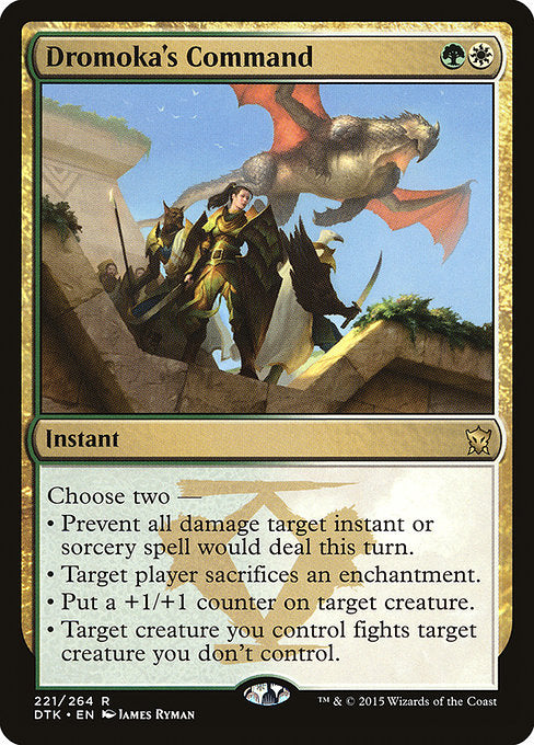 Dromoka's Command front