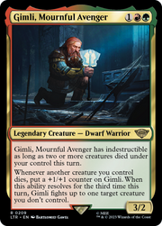 Gimli, Mournful Avenger (LTR) 209 - WZRD TCG