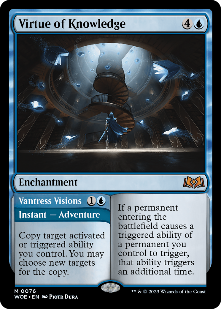 Virtue of Knowledge // Vantress Visions (WOE) 76