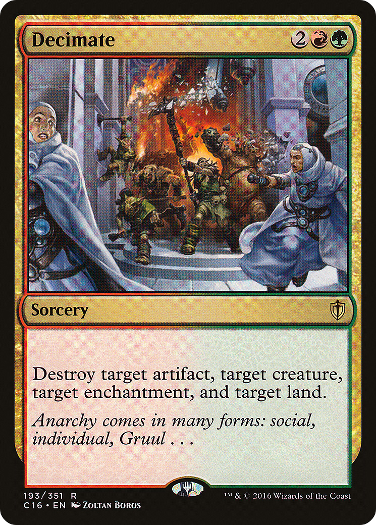 Decimate (C16) 193