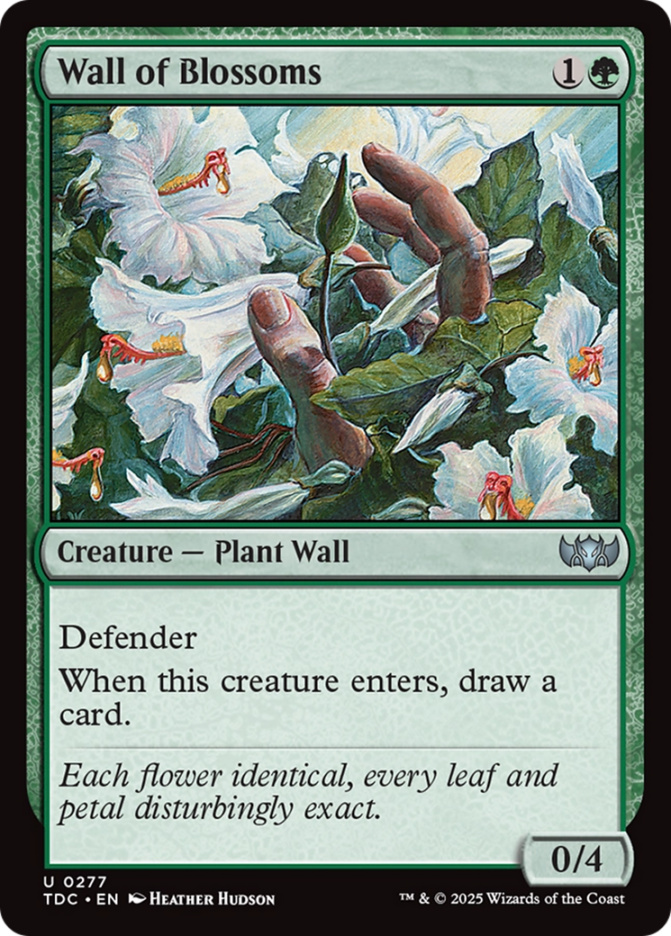 Wall of Blossoms (TDC) 277