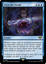 Press the Enemy (LTR) 65 - WZRD TCG