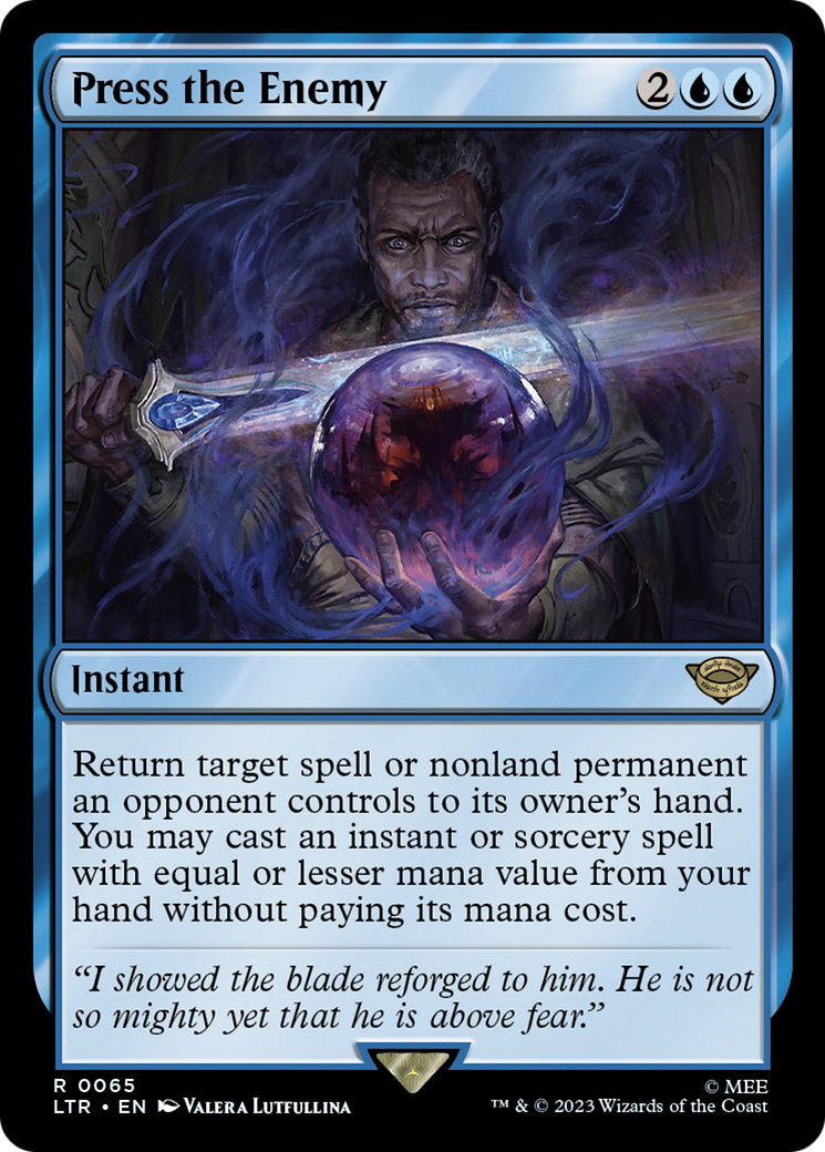Press the Enemy (LTR) 65 - WZRD TCG
