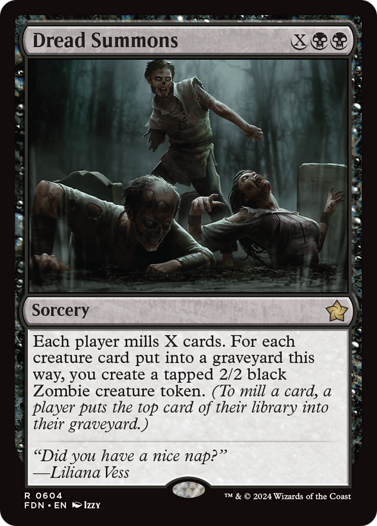 Dread Summons (FDN) 604 - WZRD TCG