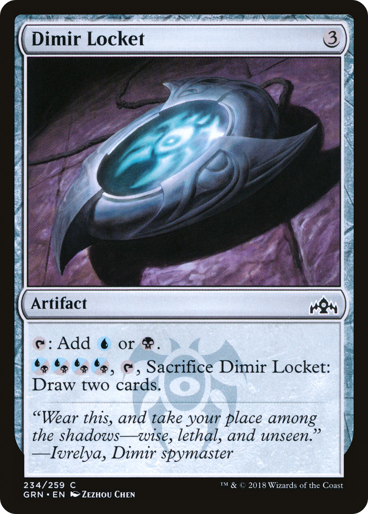 Dimir Locket (GRN) 234 - WZRD TCG