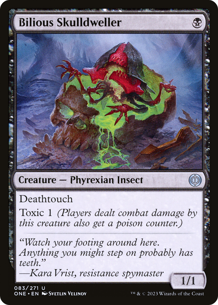 Bilious Skulldweller (ONE) 83 - WZRD TCG