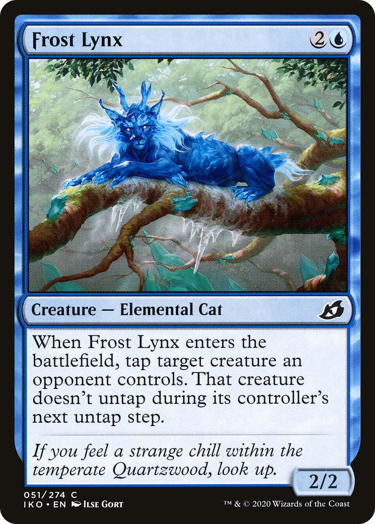 Frost Lynx (IKO) 51 - WZRD TCG
