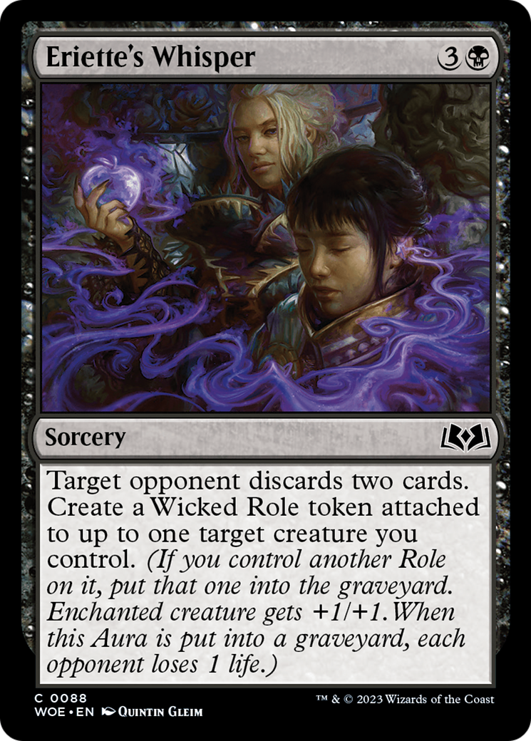 Eriette's Whisper (WOE) 88 - WZRD TCG