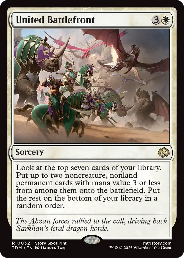 United Battlefront (TDM) 32 - WZRD TCG