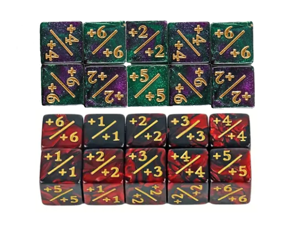 MTG - Standard Counter Dice Set 5 - WZRD TCG