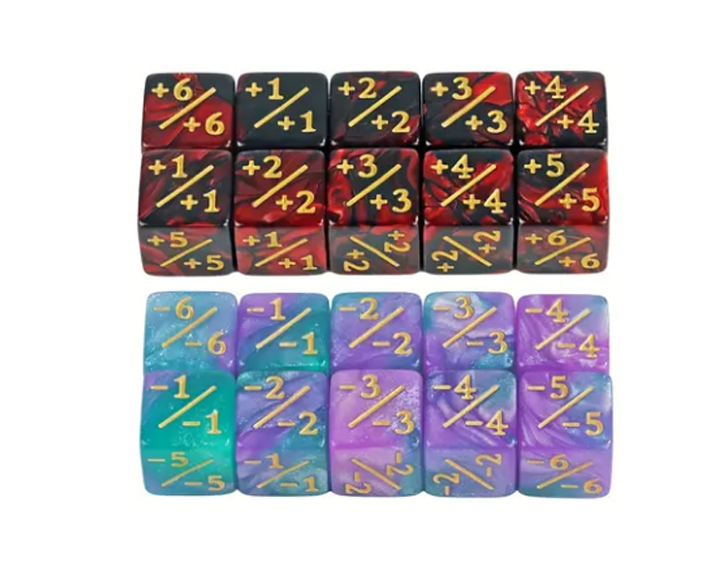 MTG - Standard Counter Dice Set 1 - WZRD TCG
