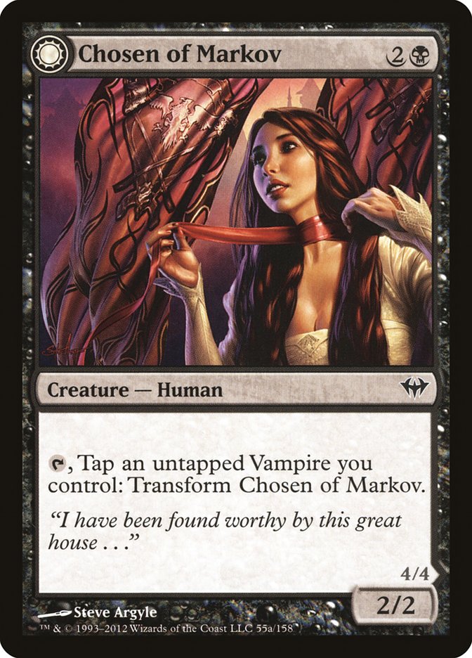 Chosen of Markov // Markov's Servant (DFC) (DKA) 55 - WZRD TCG