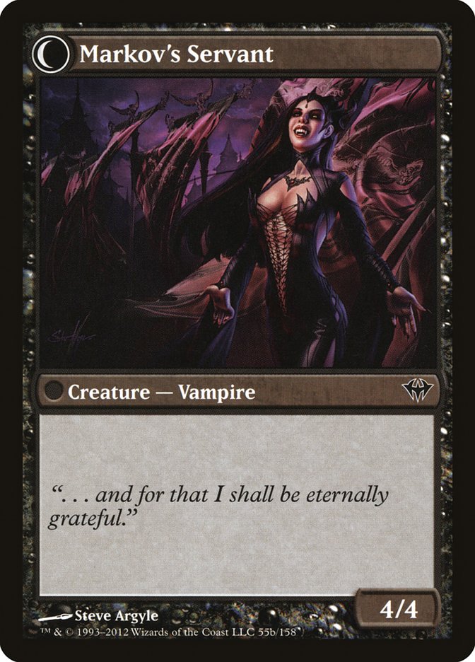 Chosen of Markov // Markov's Servant (DFC) (DKA) 55 - WZRD TCG