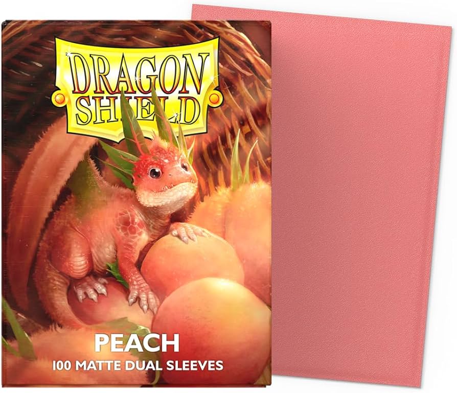 Dragon Shield - Standard Size Dual Matte - Peach