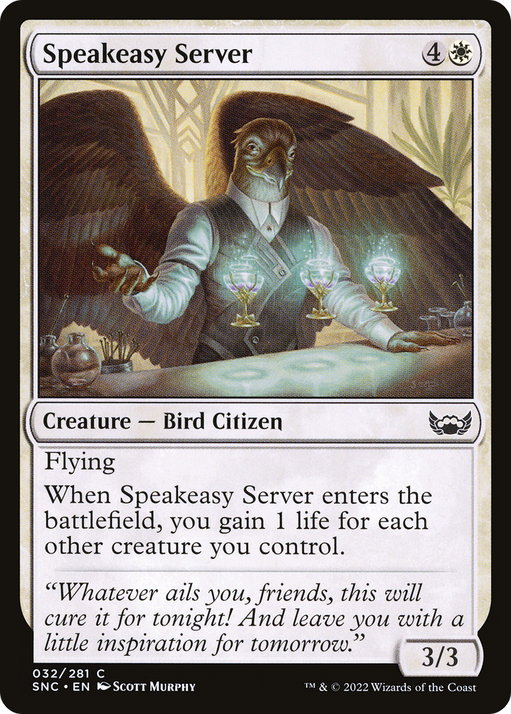 Speakeasy Server (SNC) 32 - WZRD TCG