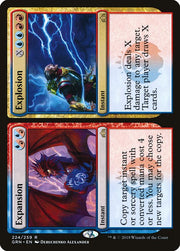 Expansion // Explosion front