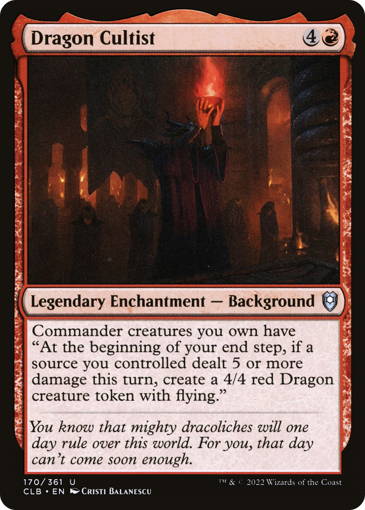 Dragon Cultist (CLB) 170 - WZRD TCG