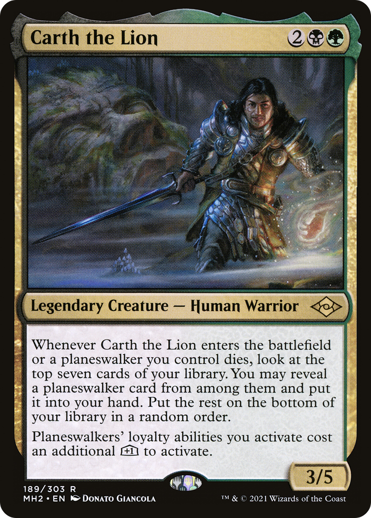 Carth the Lion (MH2) 189