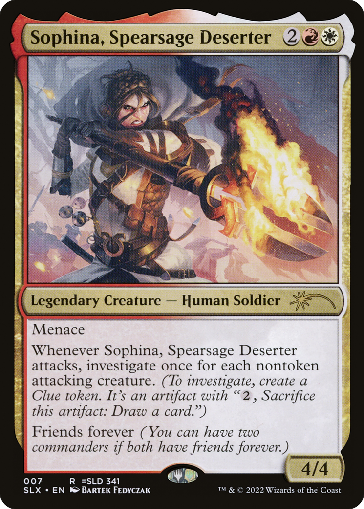 Sophina, Spearsage Deserter (SLX) 7