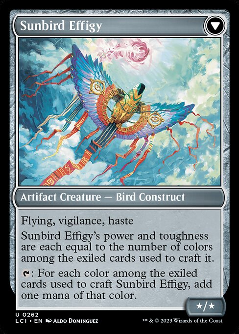 Sunbird Standard // Sunbird Effigy (Back)