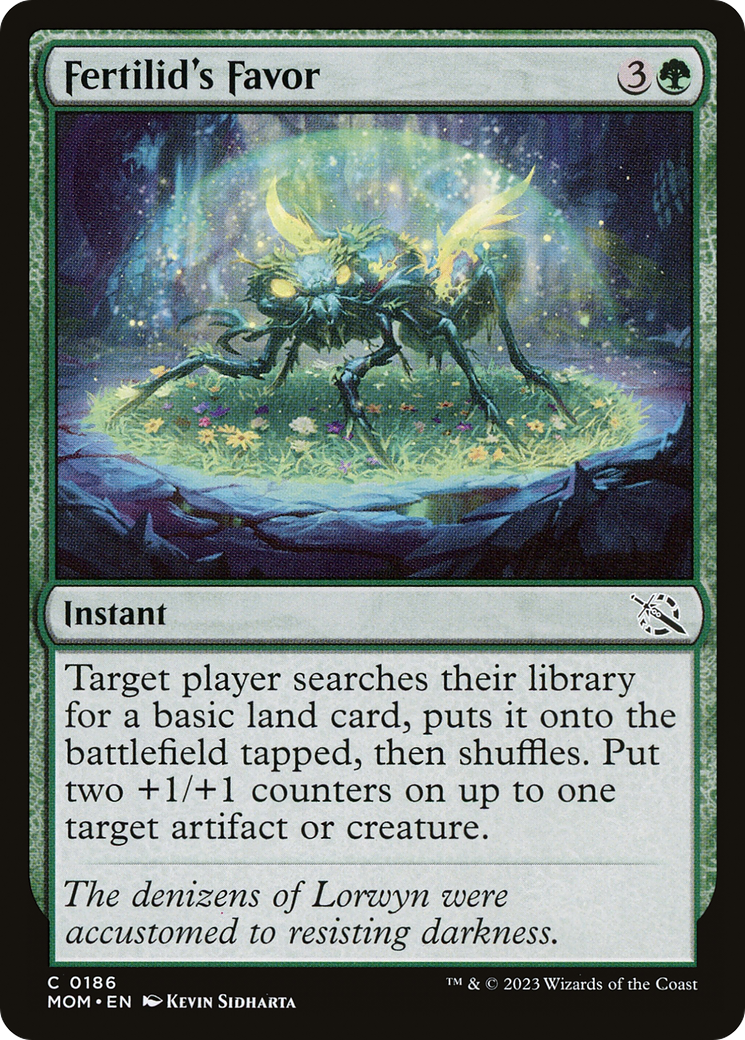 Fertilid's Favor (MOM) 186 - WZRD TCG