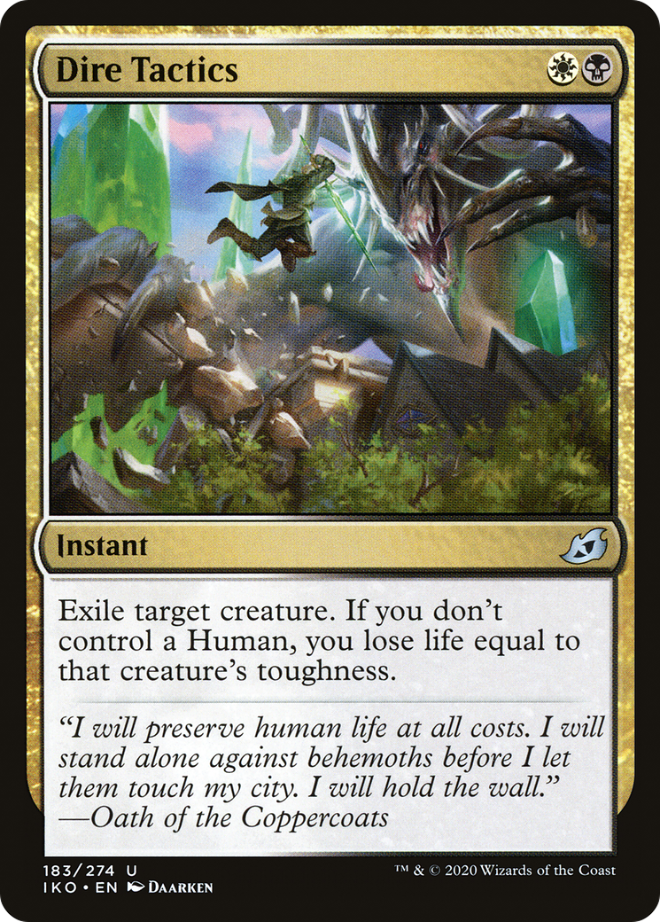 Dire Tactics (IKO) 183 - WZRD TCG