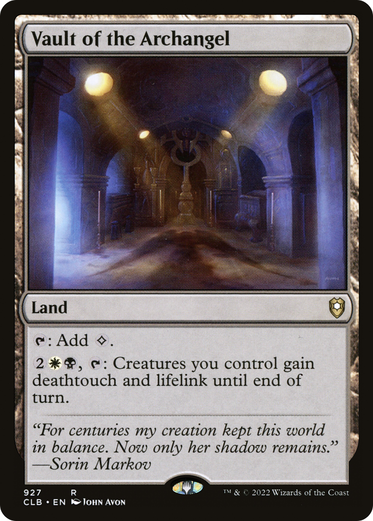 Vault of the Archangel (CLB) 927