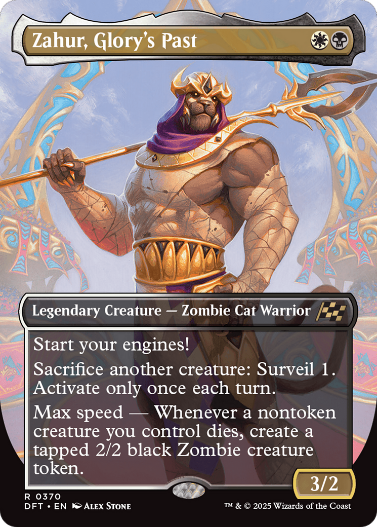 Zahur, Glory's Past (DFT) 370 - WZRD TCG
