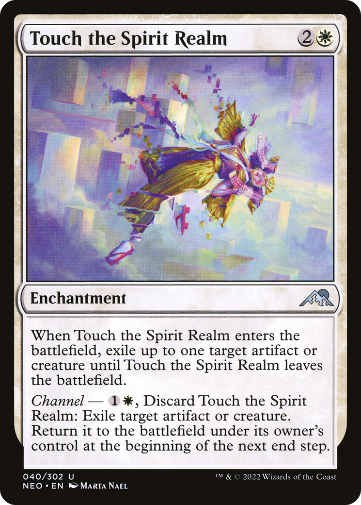 Touch the Spirit Realm (NEO) 40 - WZRD TCG