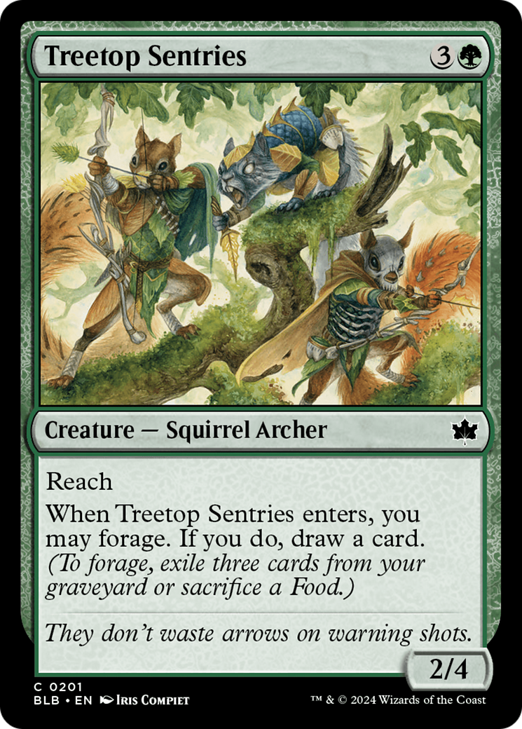 Treetop Sentries (BLB) 201