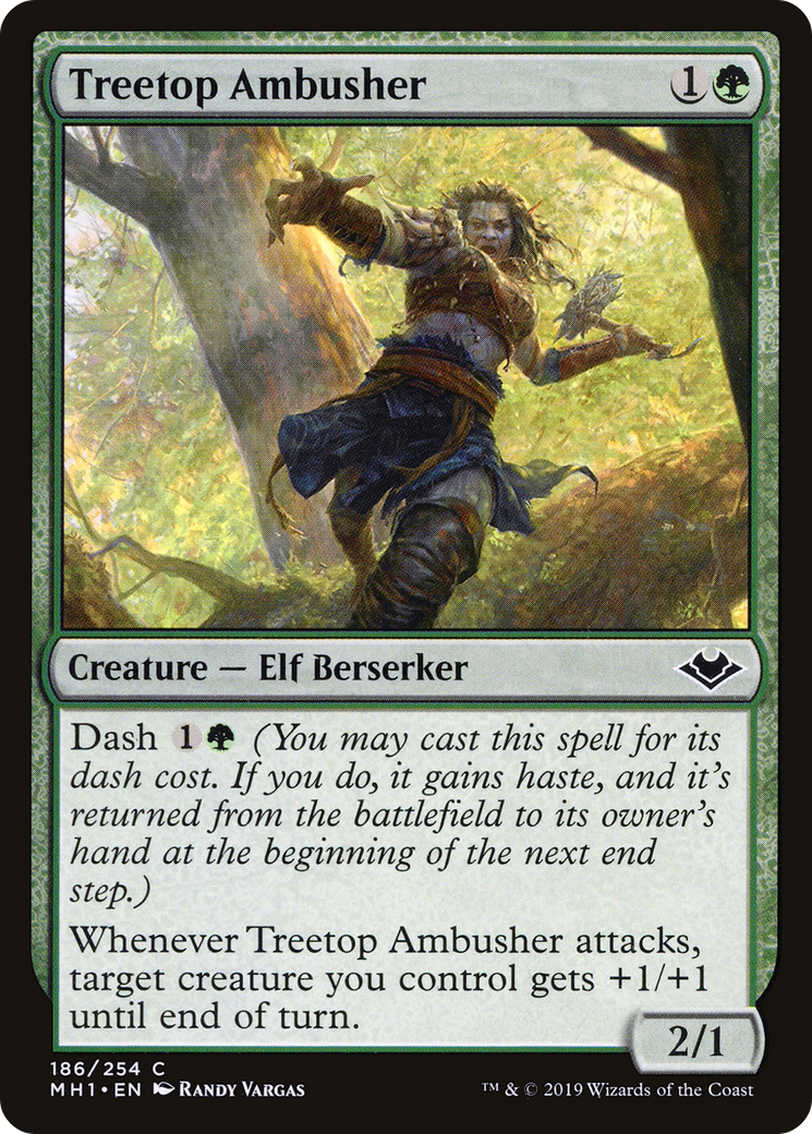 Treetop Ambusher (MH1) 186 - WZRD TCG