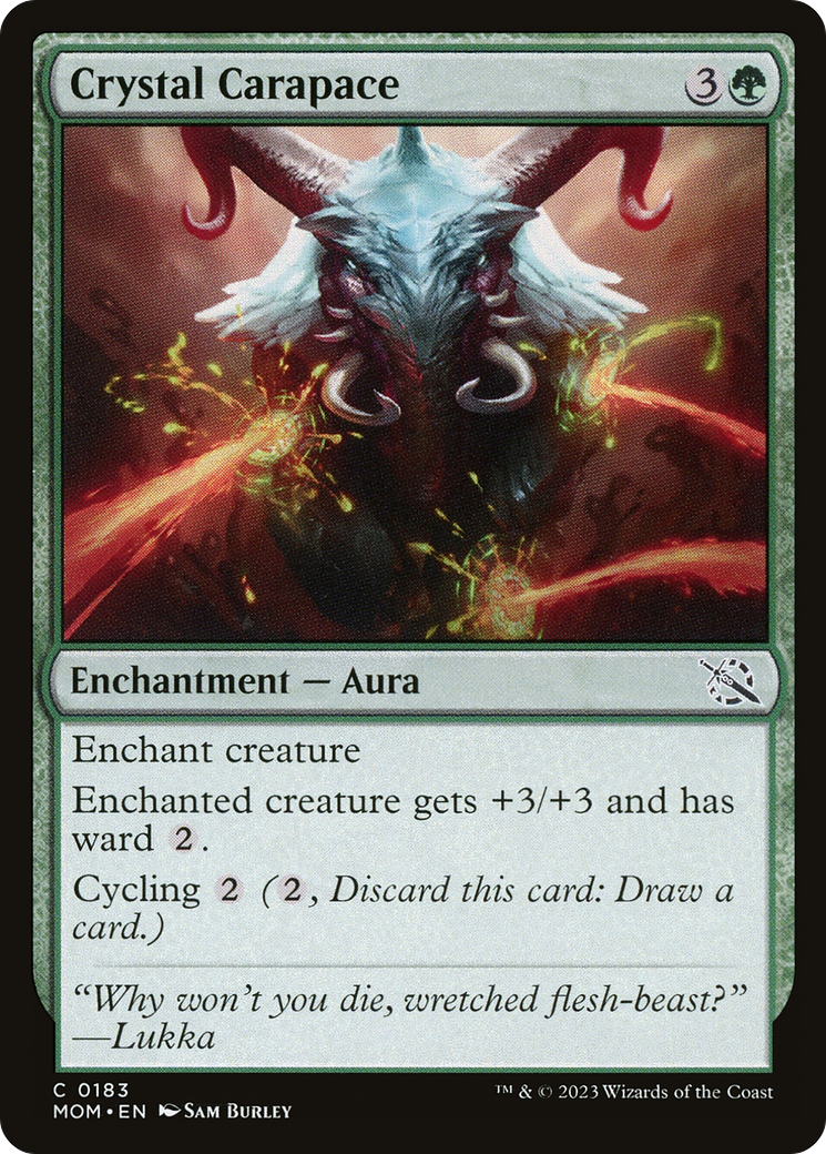 Crystal Carapace (MOM) 183 - WZRD TCG