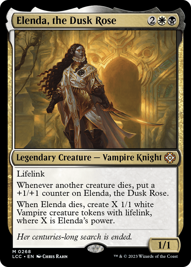 Elenda, the Dusk Rose (LCC) 268